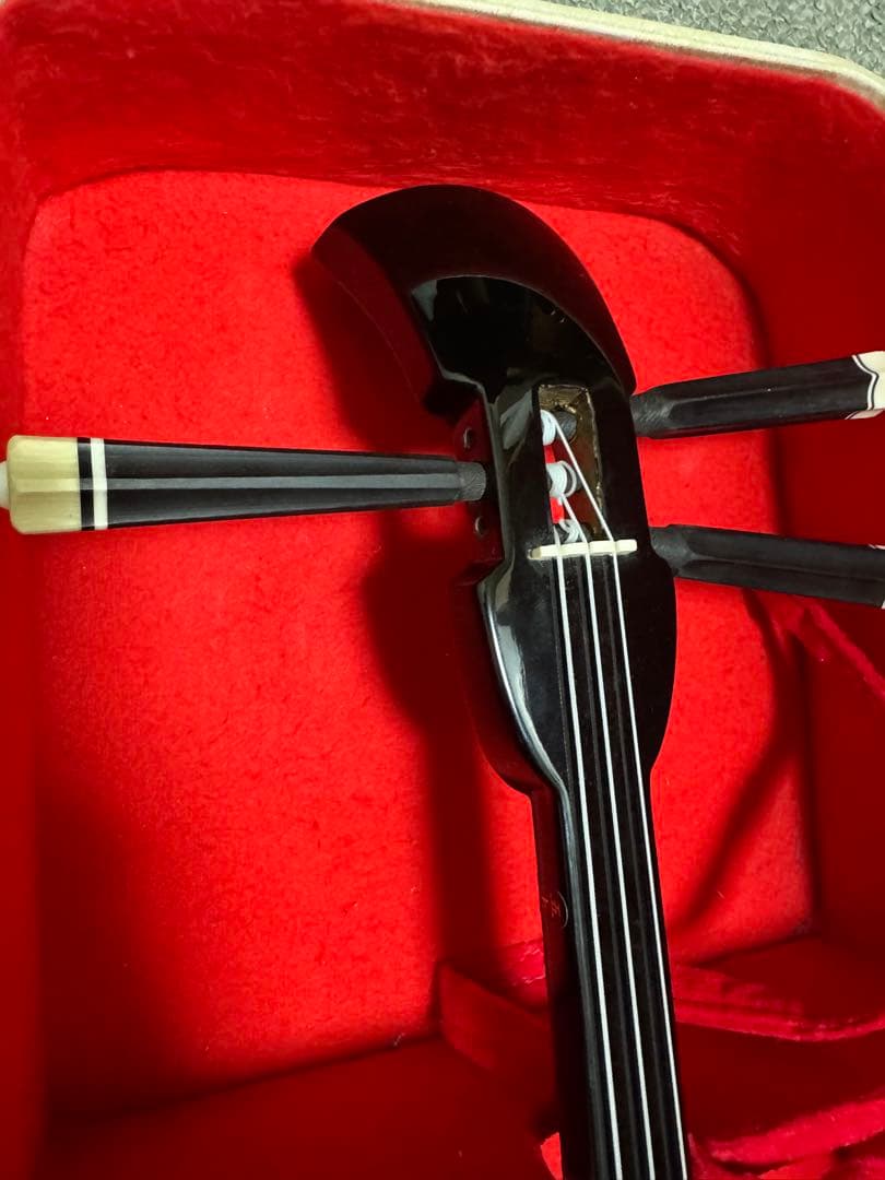 三線 人工皮 バチ 竹ウマ ハードケースセット