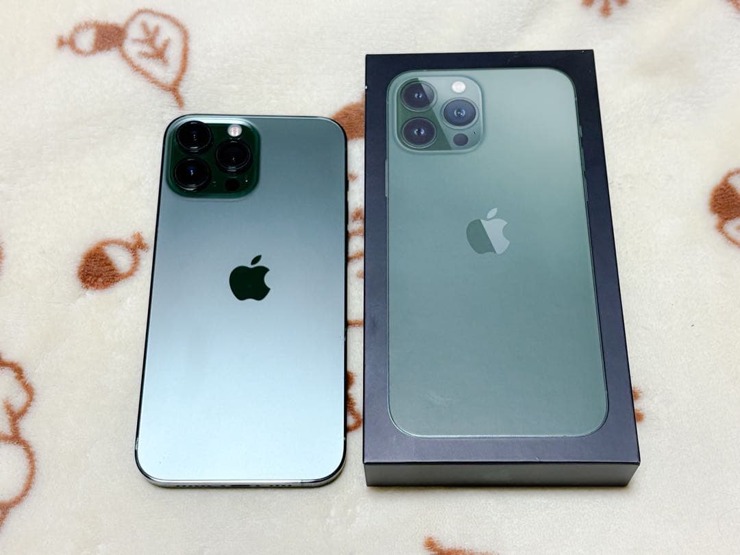 iPhone 13 pro max アルパイングリーン 本体