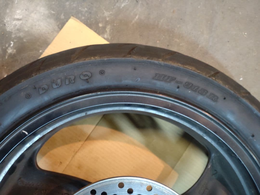 カワサキ　バリオスⅡ　前後ホイールセット