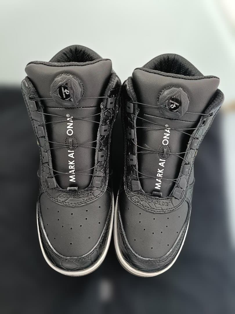 マークアンドロナ MARK & LONA ゴルフシューズ クロコダイル