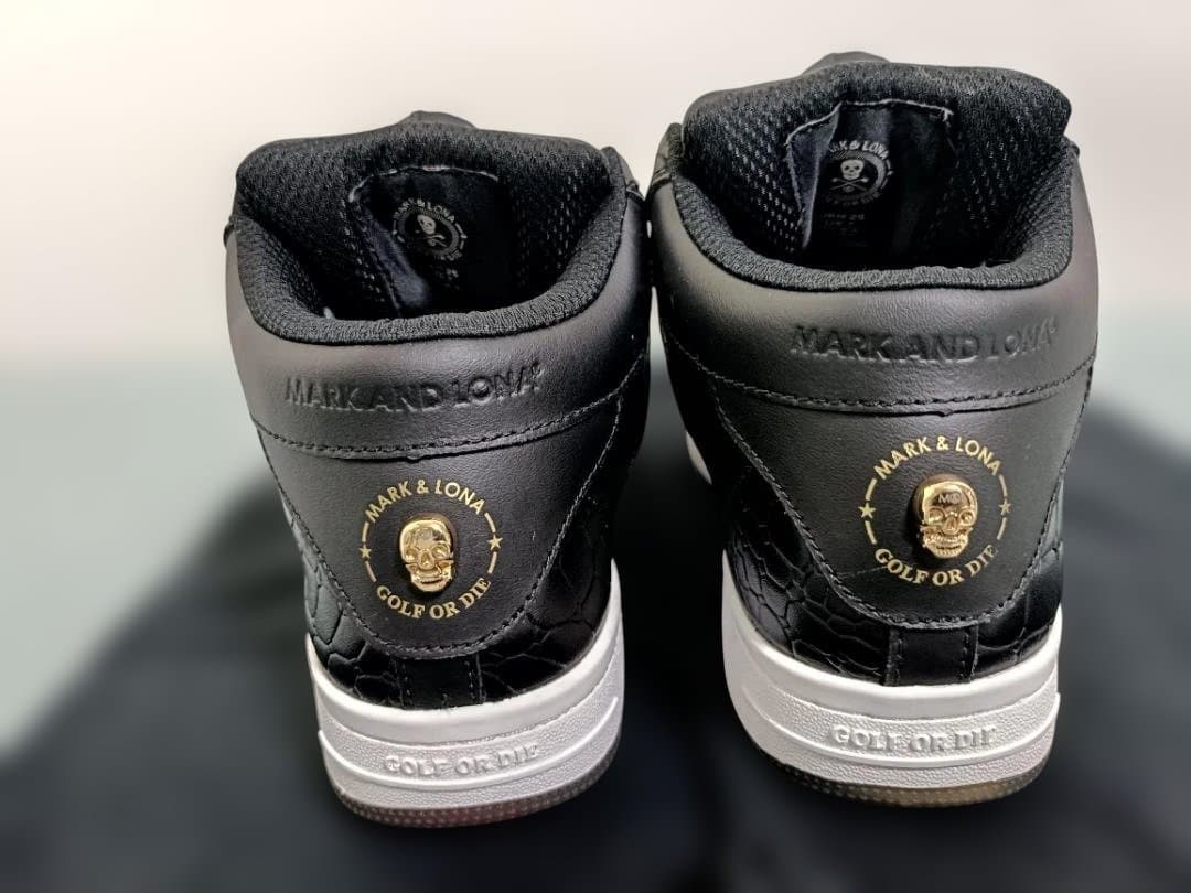 マークアンドロナ MARK & LONA ゴルフシューズ クロコダイル