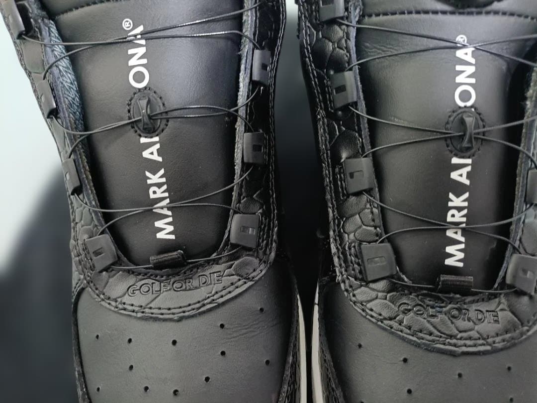 マークアンドロナ MARK & LONA ゴルフシューズ クロコダイル