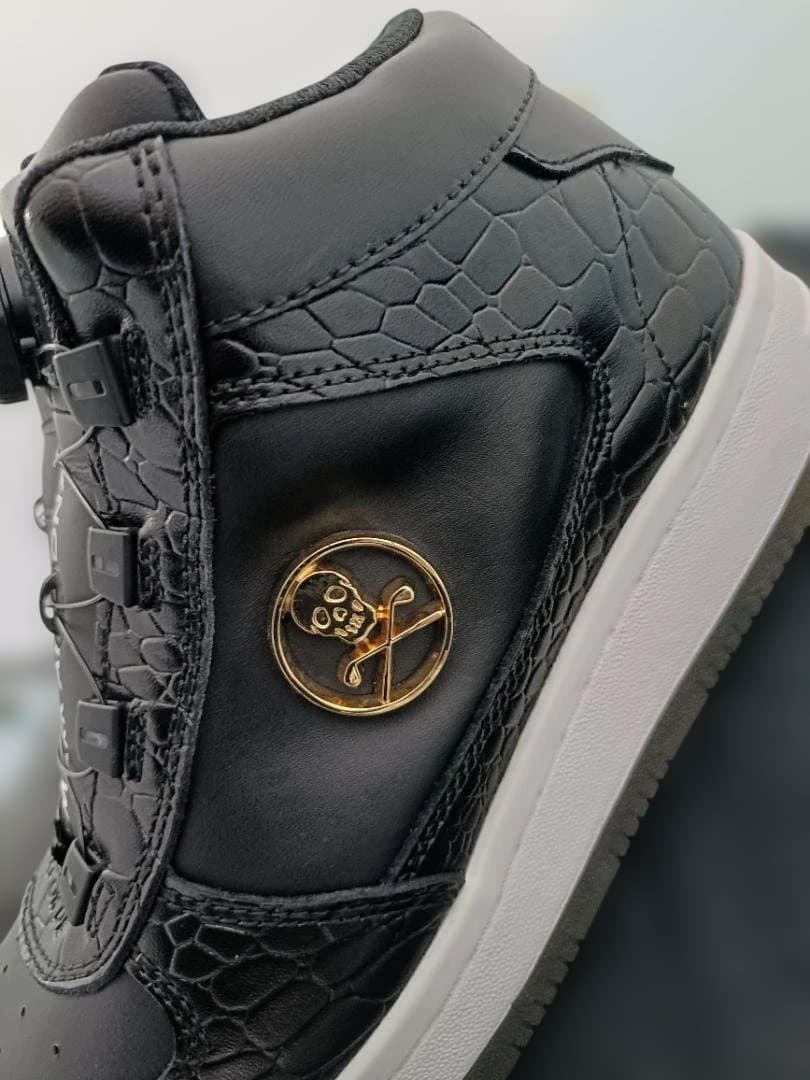 マークアンドロナ MARK & LONA ゴルフシューズ クロコダイル