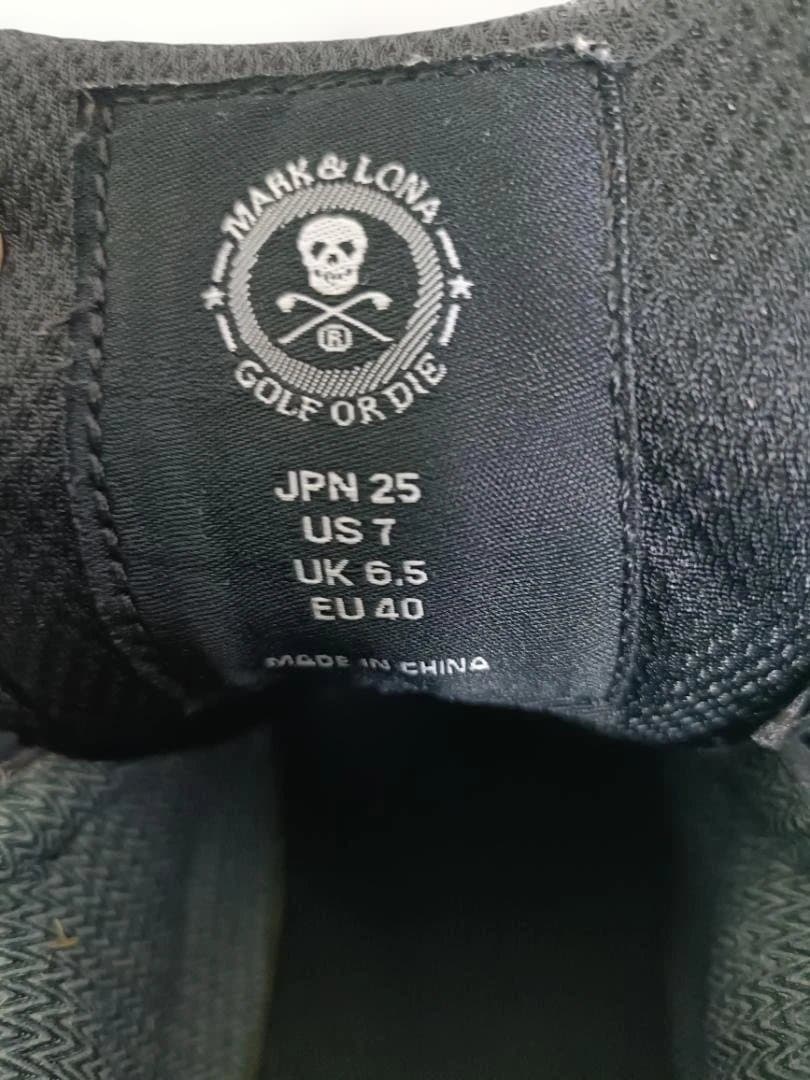 マークアンドロナ MARK & LONA ゴルフシューズ クロコダイル