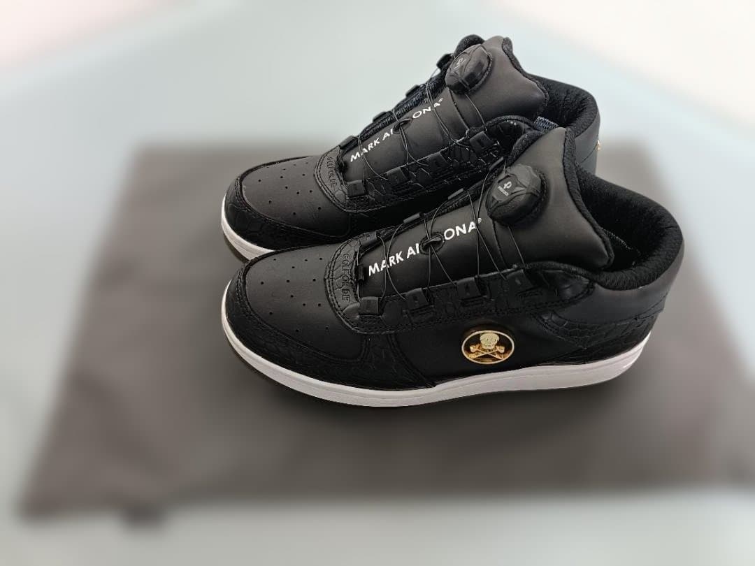 マークアンドロナ MARK & LONA ゴルフシューズ クロコダイル