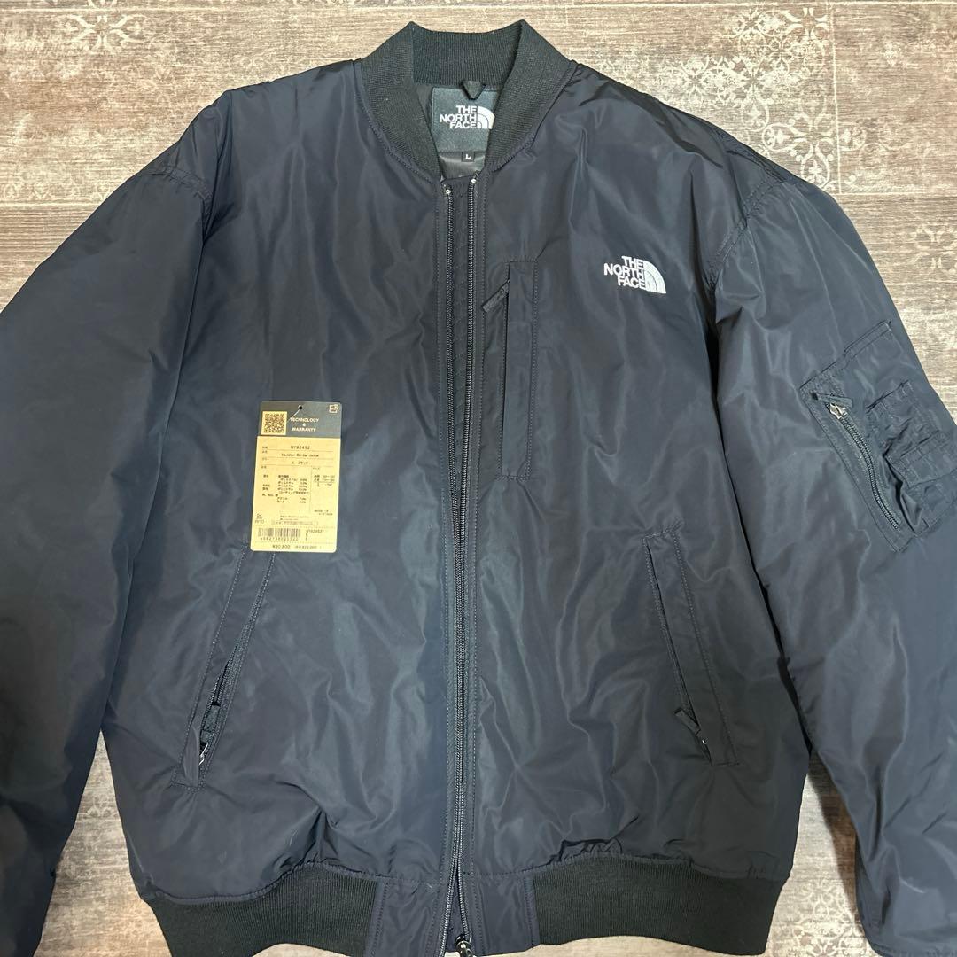 ノースフェイス　NY82452 インサレーションボンバージャケット　L ブラック