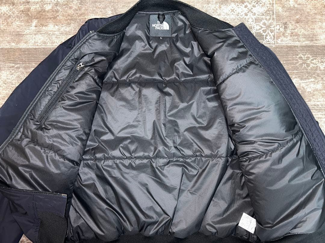 ノースフェイス　NY82452 インサレーションボンバージャケット　L ブラック