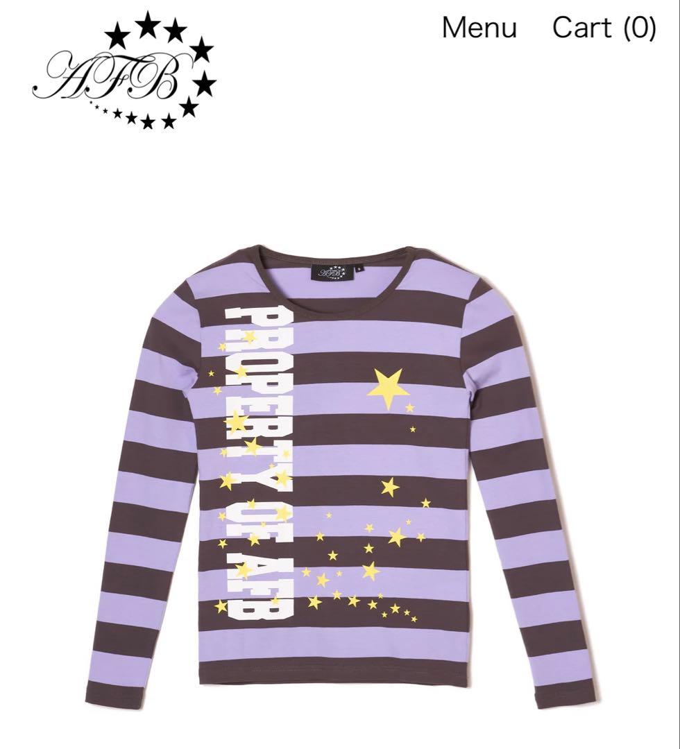 トップス afb POA BORDER TEE