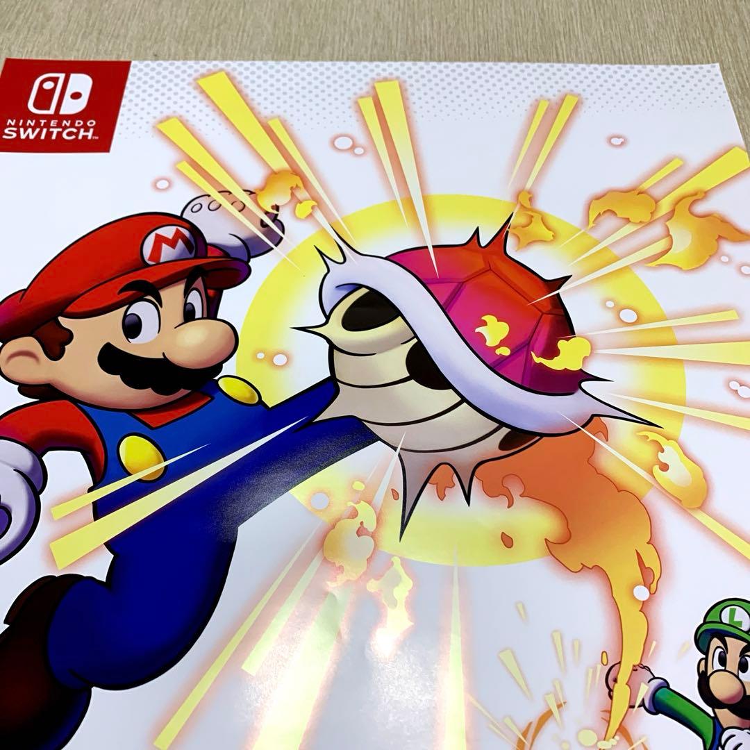 マリオ＆ルイージRPG ブラザーシップ！　販促用B2ポスター　3枚セット