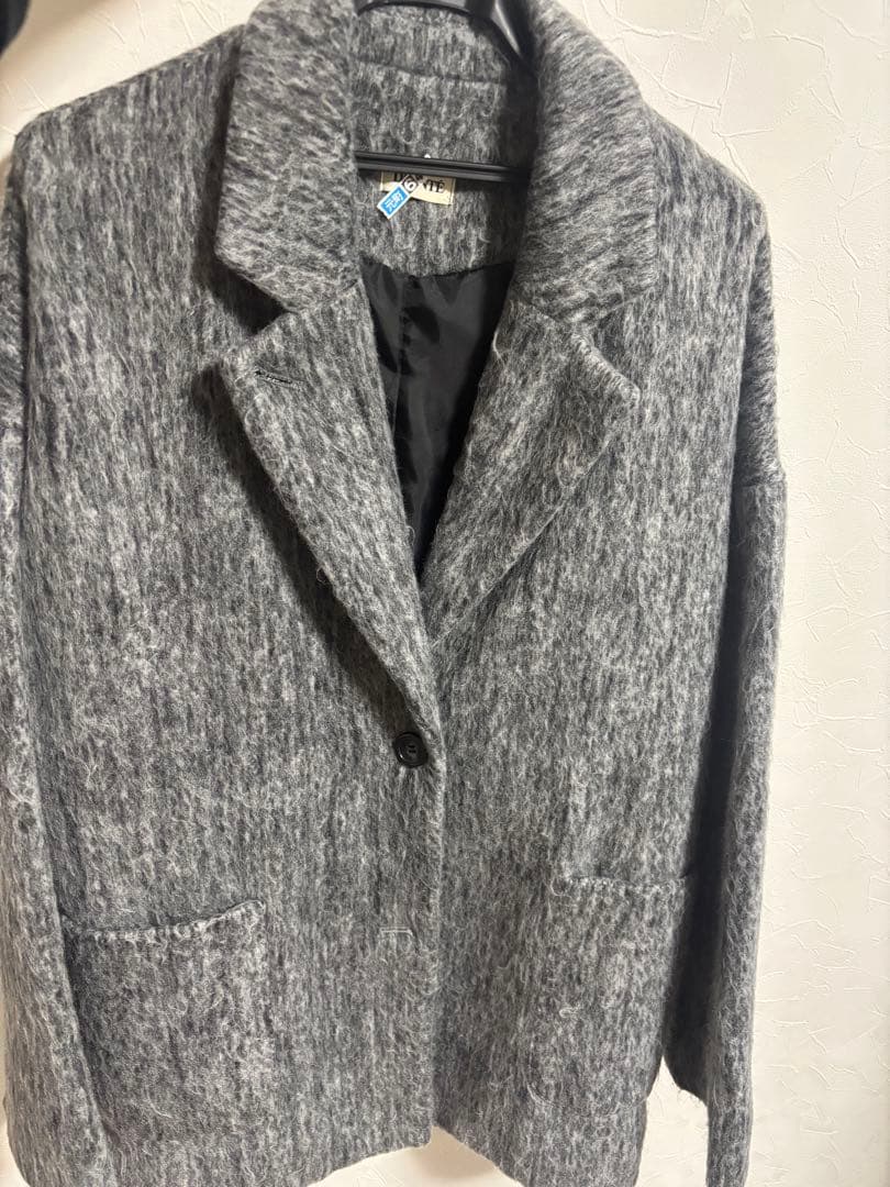 ジャケット・アウター DIANTE Shaggy middle loose coat