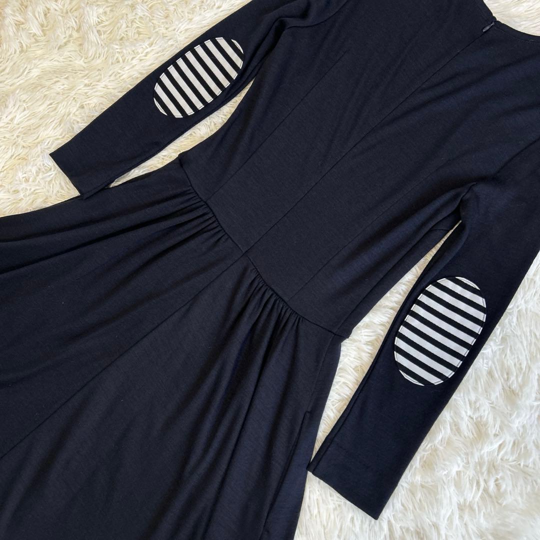 美品✨現行 ボーダーズアットバルコニー ウィークエンドマキシドレス 38