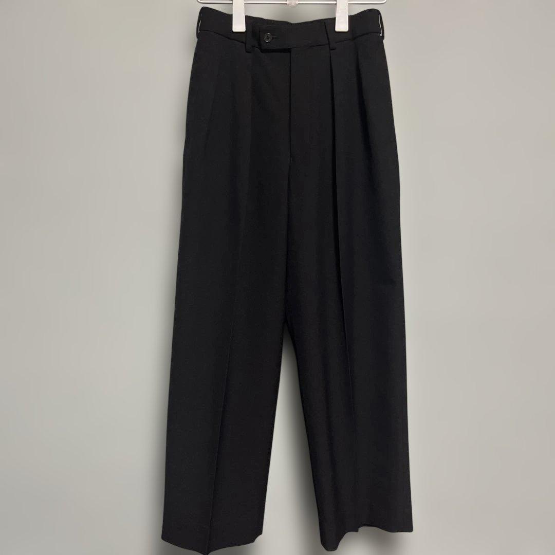 パンツ DOUBLE PLEATED TROUSERS