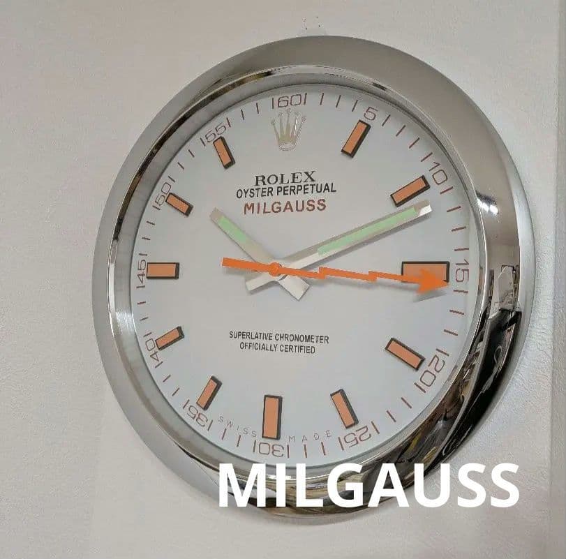 新品未使用　限定1点　ミルガウス　白　掛け時計　非売品