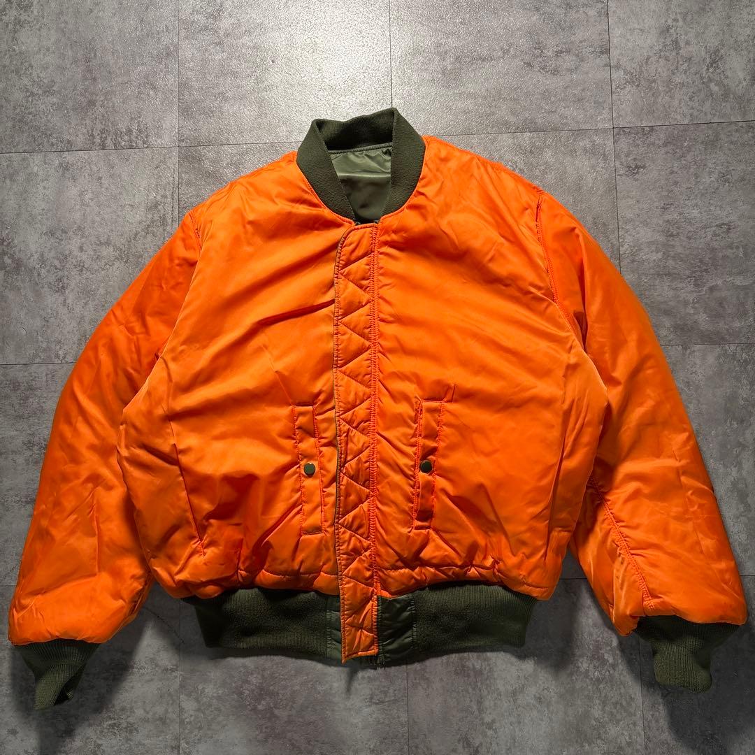 ジャケット・アウター alpha ma-1 reversible flight jacket XL