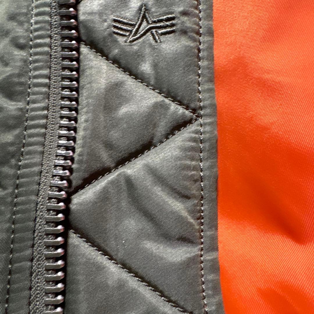 ジャケット・アウター alpha ma-1 reversible flight jacket XL