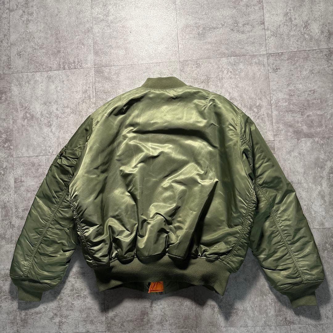 ジャケット・アウター alpha ma-1 reversible flight jacket XL