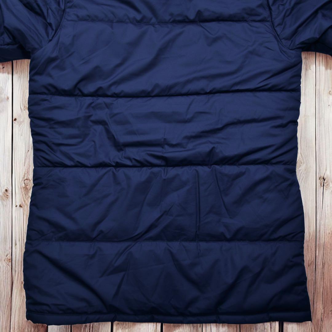 11M384◯NIKE カレッジ 中綿 ダウンコート ベンチコート アウター M