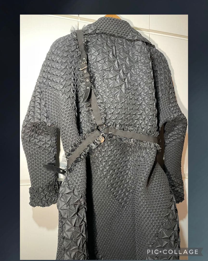 noir kei ninomiya ハーネス 黒 ギャルソン ほぼフリーサイズ