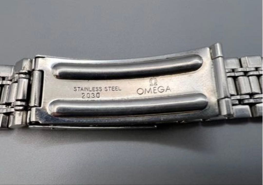オメガ　2030　ラグ幅　18mm幅用　ステンレス純正ベルト ブレス