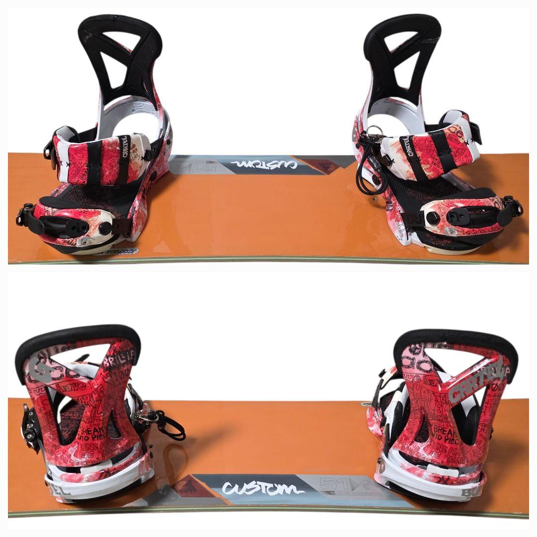 スノーボード BURTON CUSTOM 151cm CARTEL M メンズ