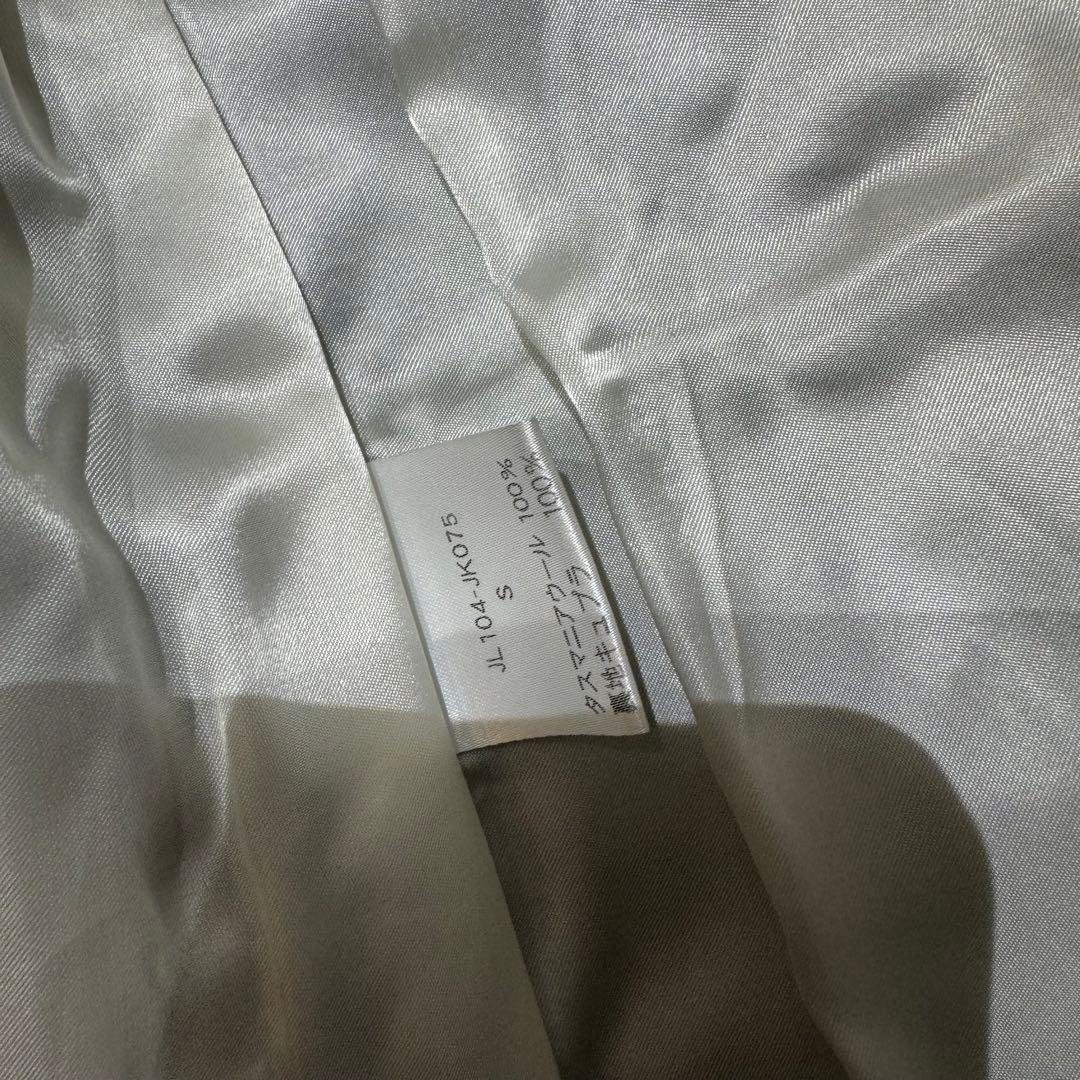 希少 極美品 jonnlynx タスマニアウール グレンチェックジャケット