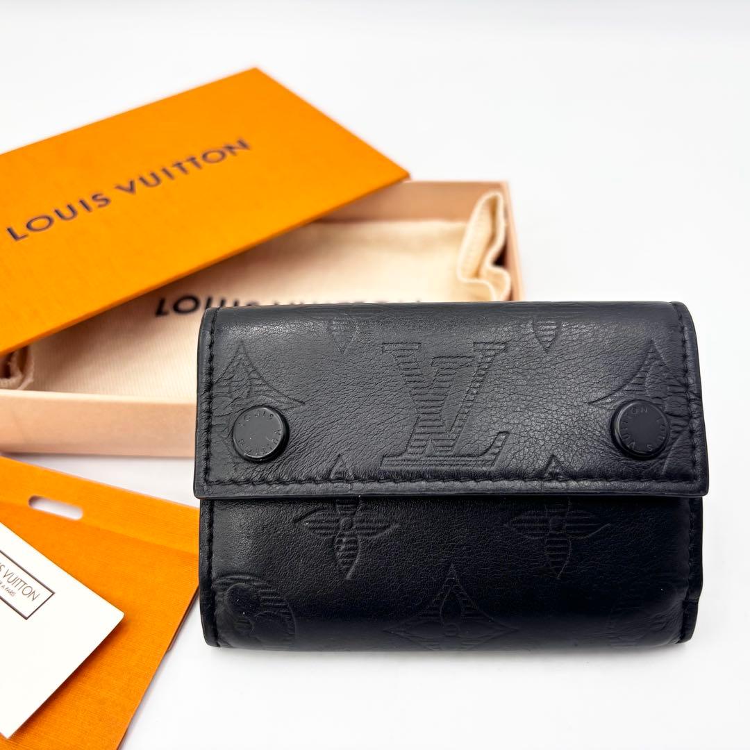 ルイヴィトン M67631 ディスカバリー コンパクト ウォレット シャドウ