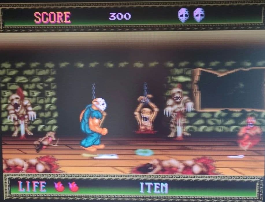 ナムコ　スプラッターハウス　アーケードゲーム　基板