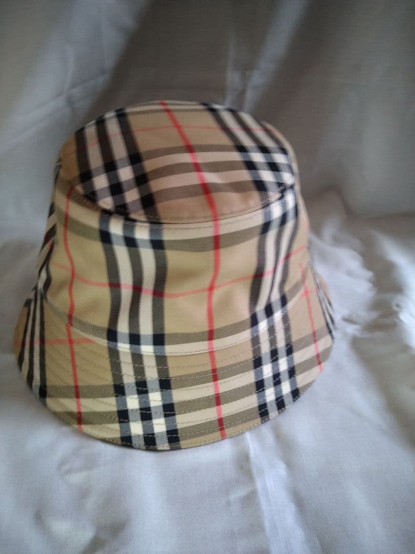 【かなこ】バーバリー チェック柄 バケットハット　Ｓサイズ