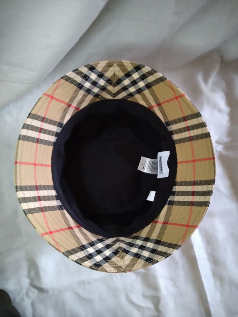 【かなこ】バーバリー チェック柄 バケットハット　Ｓサイズ