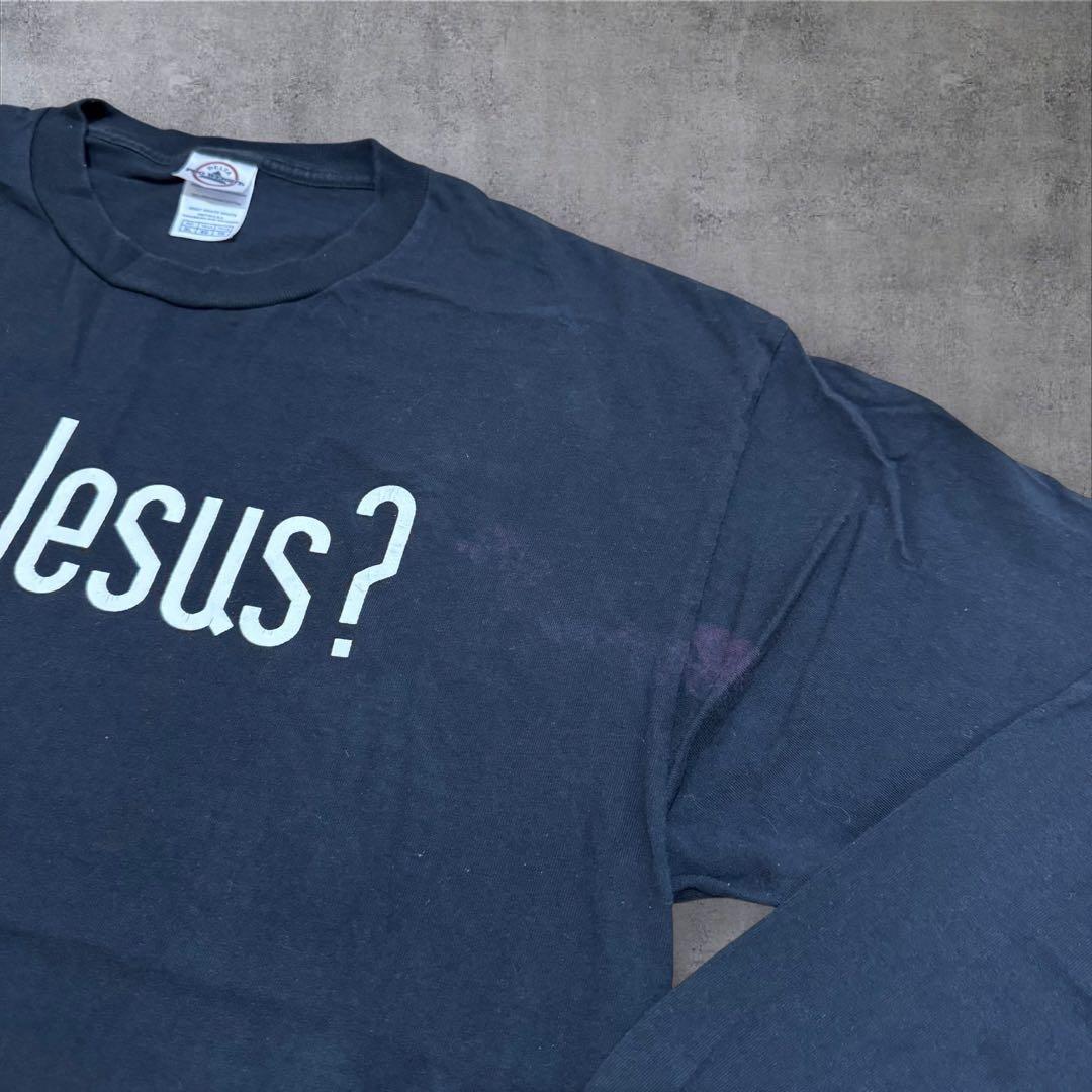 got jesus？　デルタボディ　ロンT ヴィンテージ Tシャツ　ジーザス