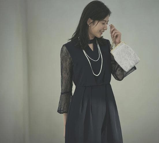 ルイルエブティック　ノーカラージャケット＆オールインワンスーツ S