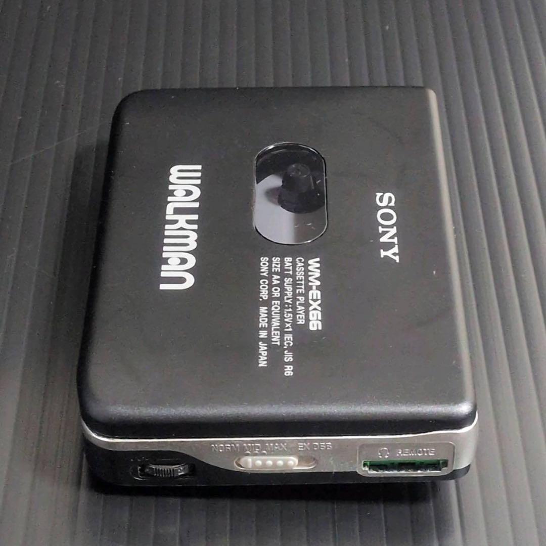 SONY ウォークマン WM-EX66 ブラック 完品 付属多 現状品 元箱付き