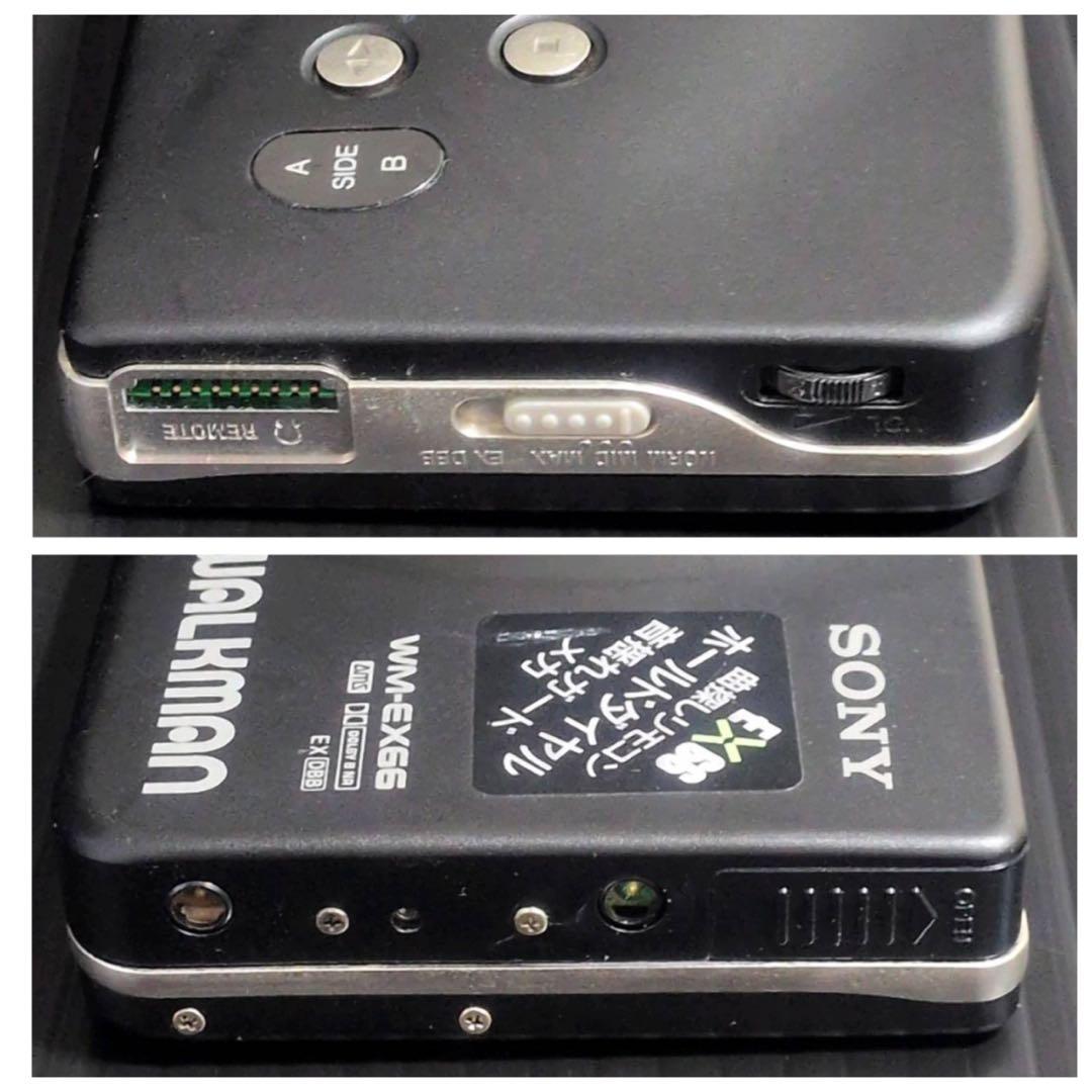 SONY ウォークマン WM-EX66 ブラック 完品 付属多 現状品 元箱付き