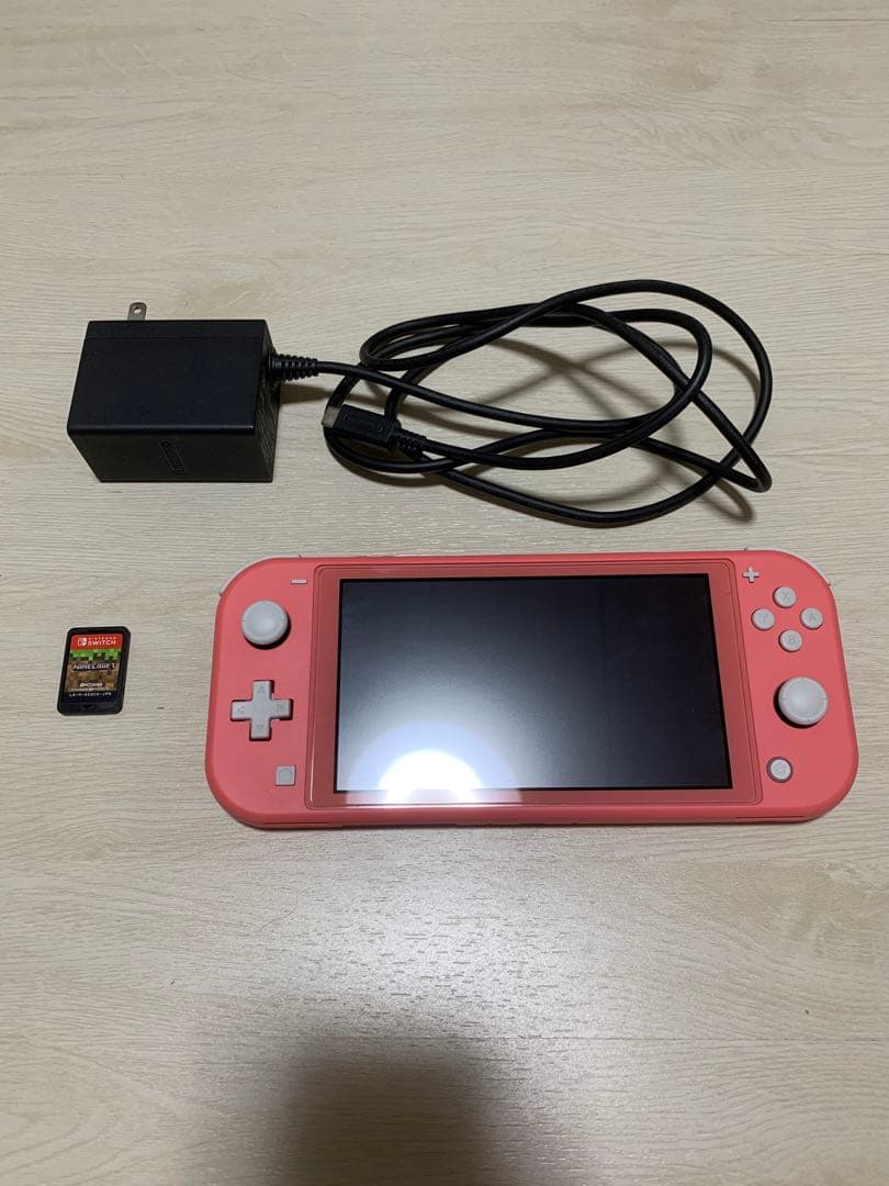Nintendo Switch Lite ピンク 本体＋マイクラソフト付き