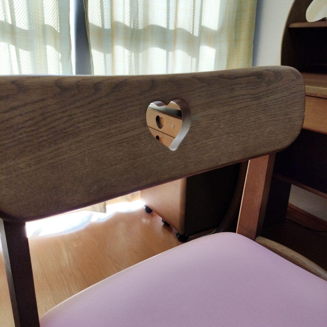 【chibikoro】カリモク学習机５点セット：デスクチェア