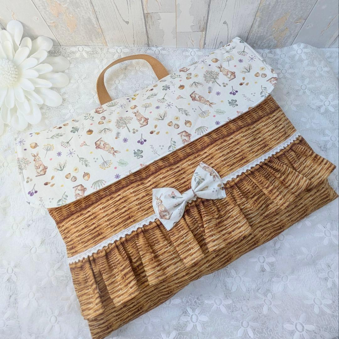 Karenページ　防災頭巾カバー　上履き袋