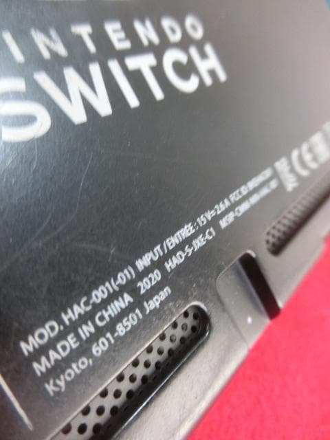 92：Nintendo Switch HAC-001　スイッチ　ジャンク