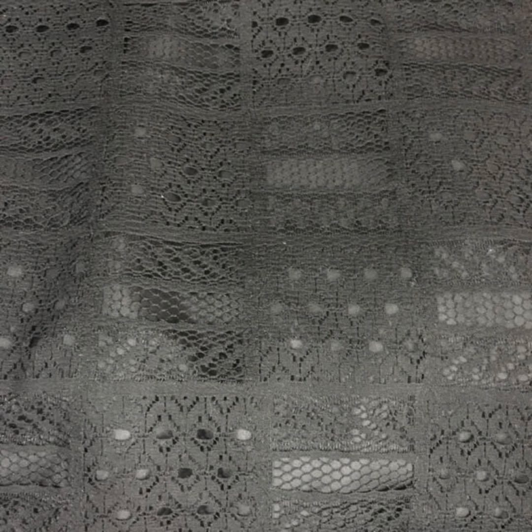 38さん専用　レース　チェック　黒着物　浴衣和服　成人式　地雷系　やみかわ