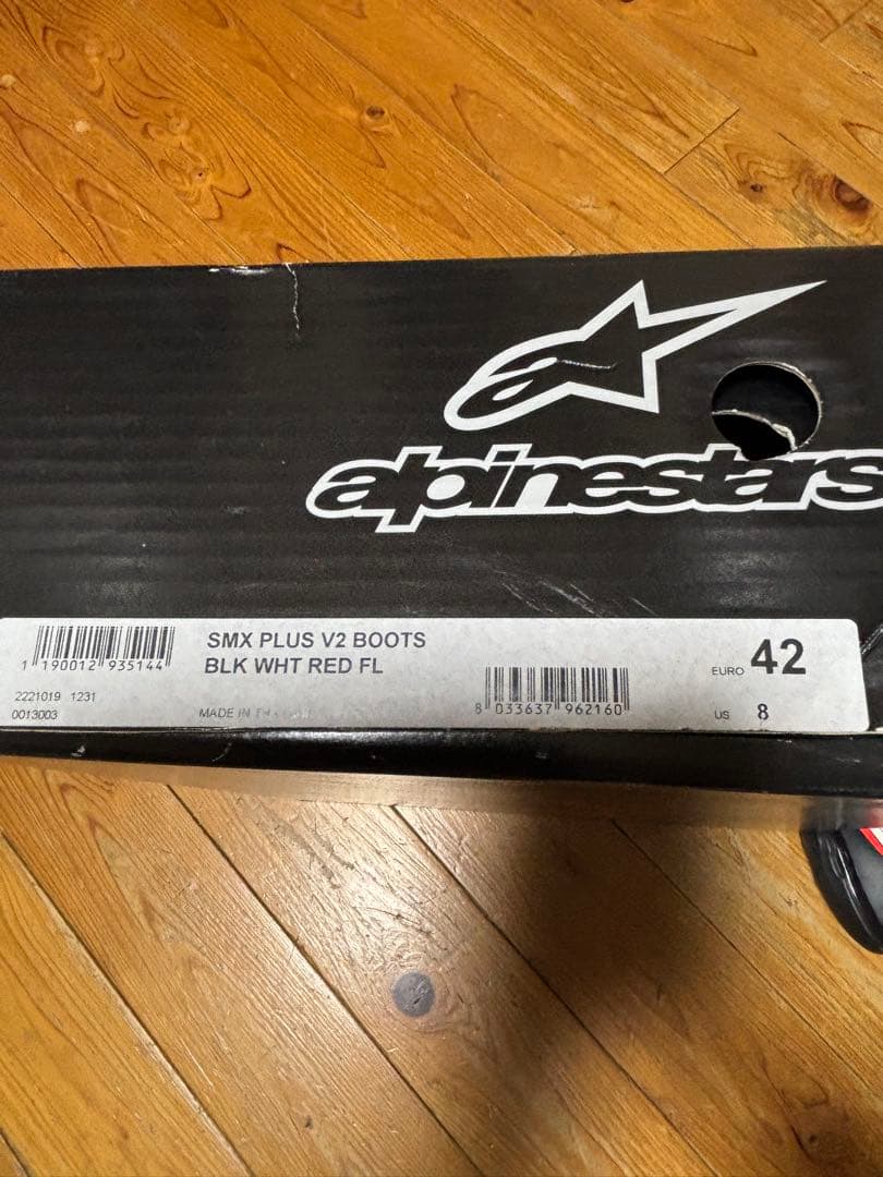 Alpinestars SMX-6 バイクブーツ 42サイズ