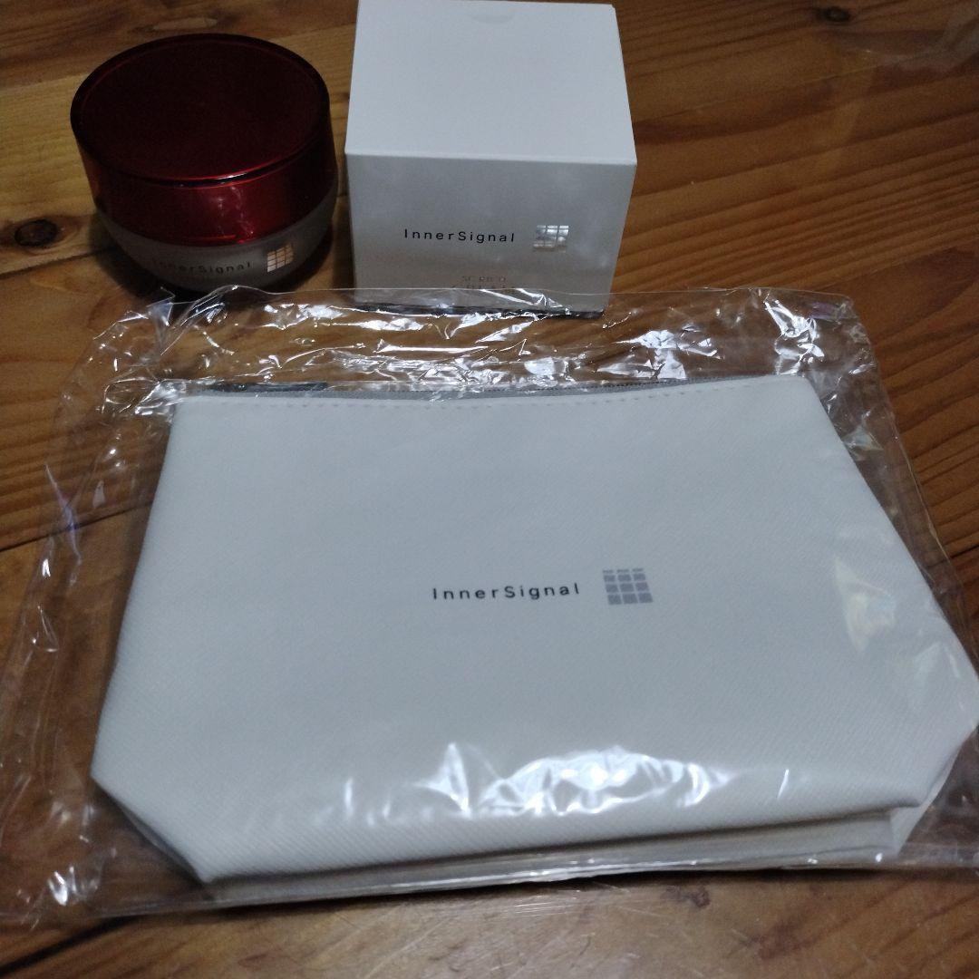 インナーシグナル　SCリッチクリーム　30グラム２個セット＆ポーチ