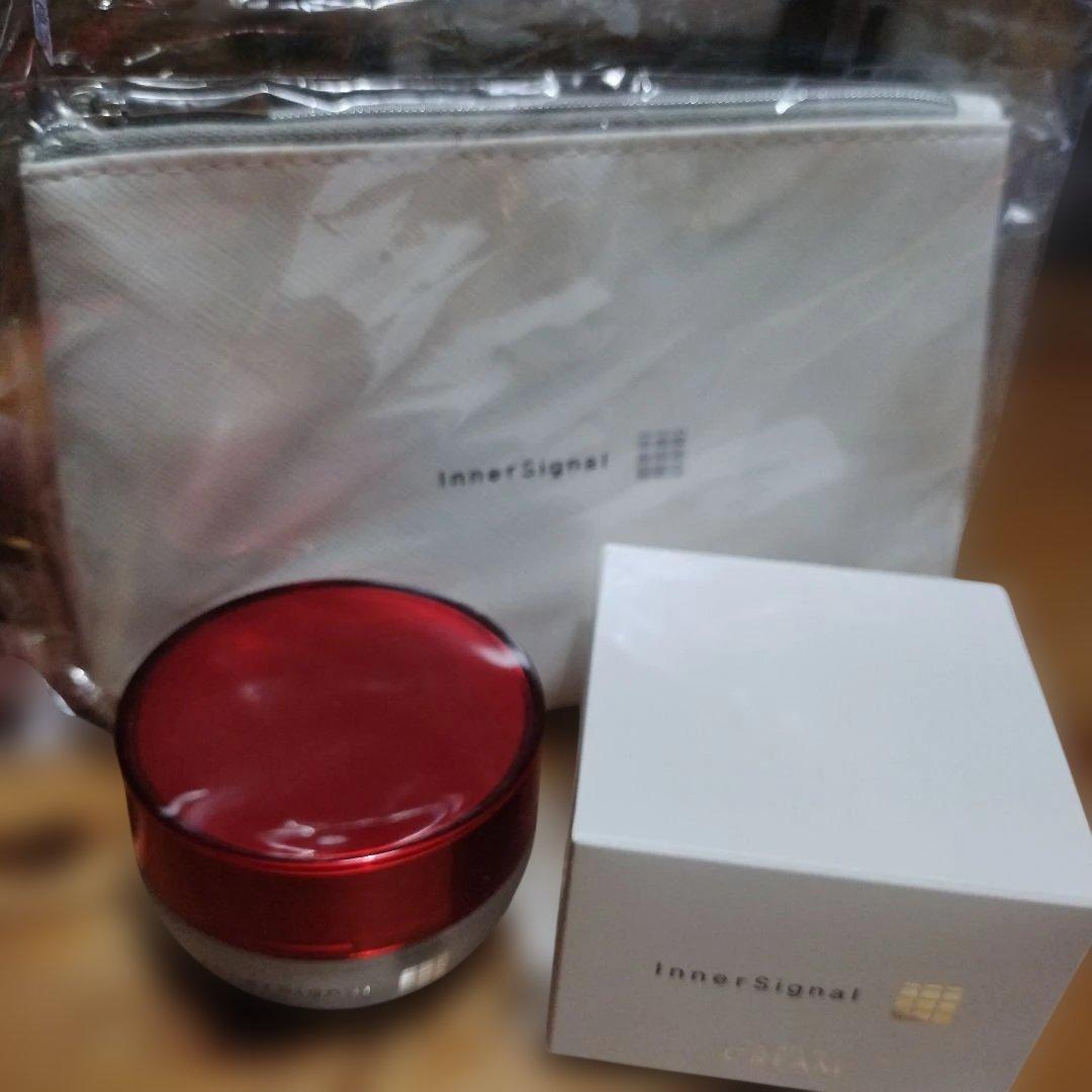 インナーシグナル　SCリッチクリーム　30グラム２個セット＆ポーチ