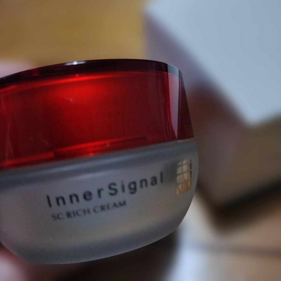 インナーシグナル　SCリッチクリーム　30グラム２個セット＆ポーチ