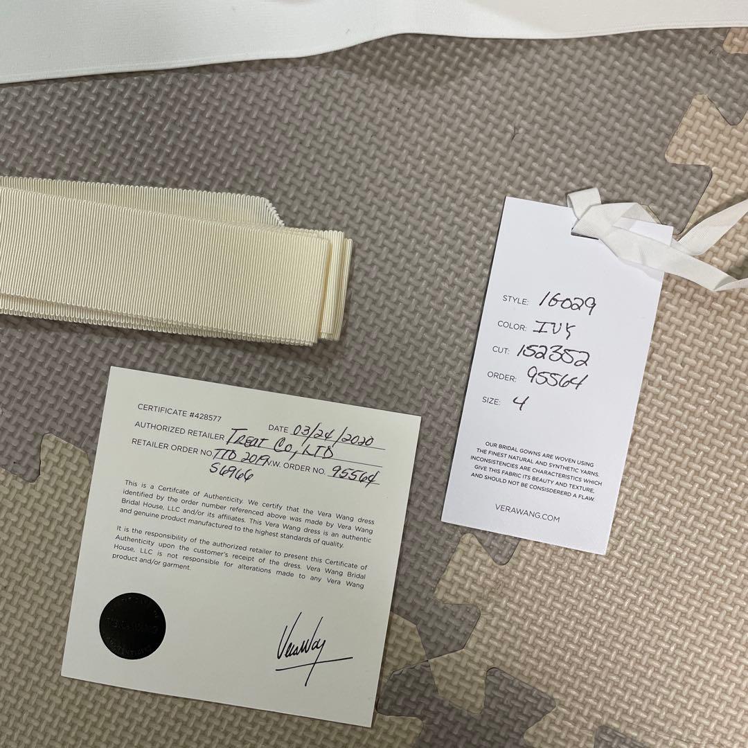 VERA WANG ヴェラウォン ウェディングドレス プリンセスライン