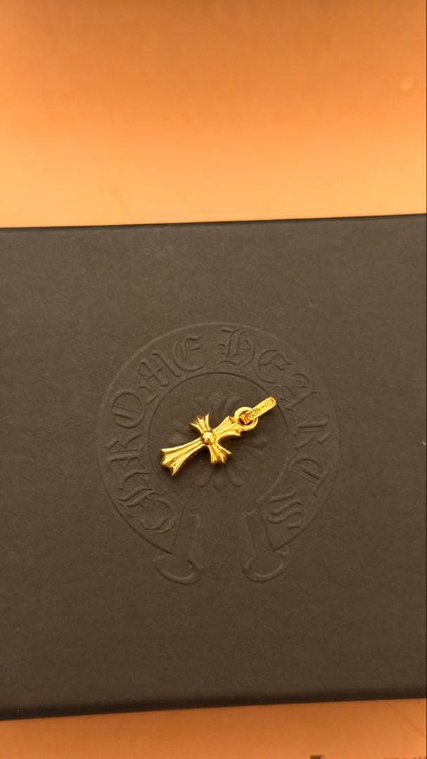 クロムハーツ　ベイビーファット　22K 純正パヴェダイヤ ネックレス　新品