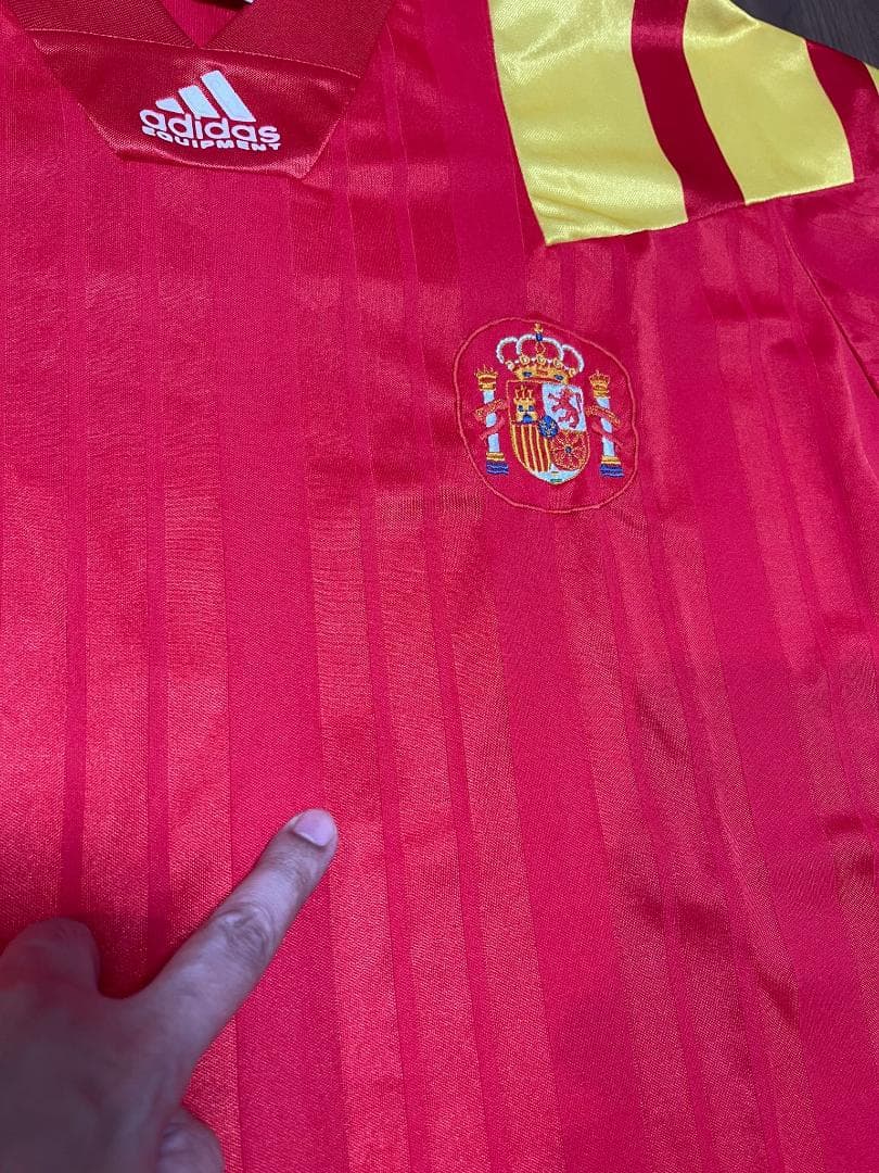 1992年 スペイン代表 ユニフォーム adidas M