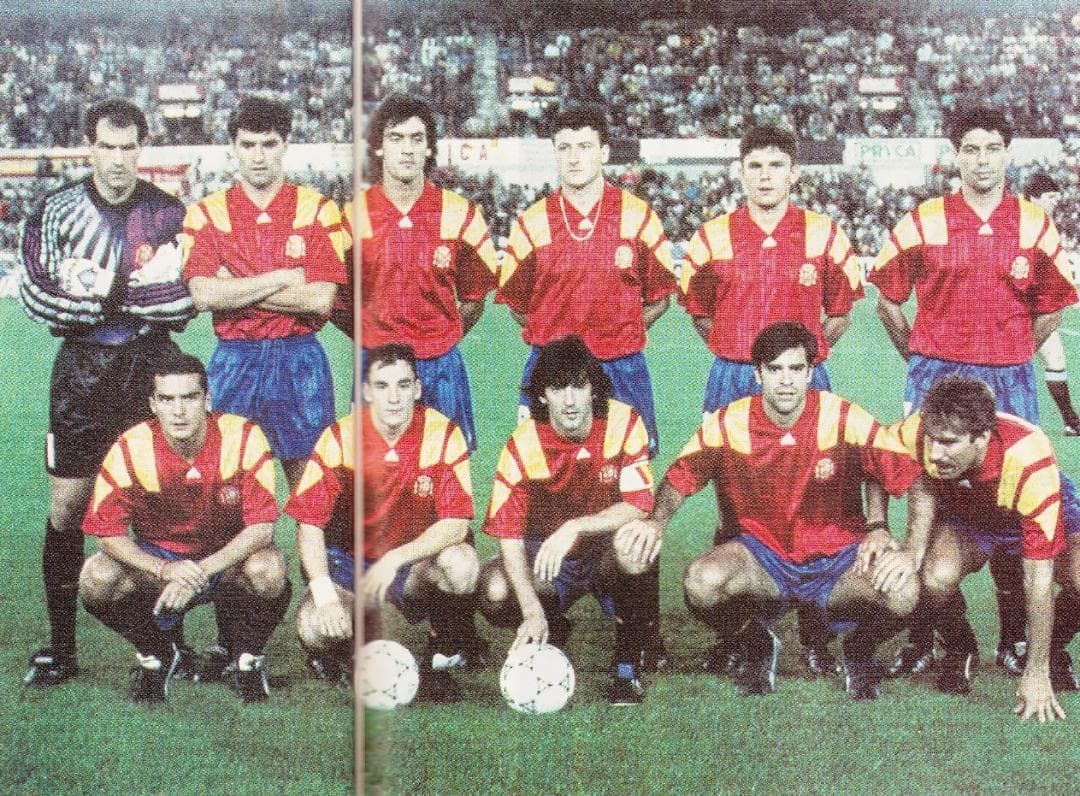 1992年 スペイン代表 ユニフォーム adidas M