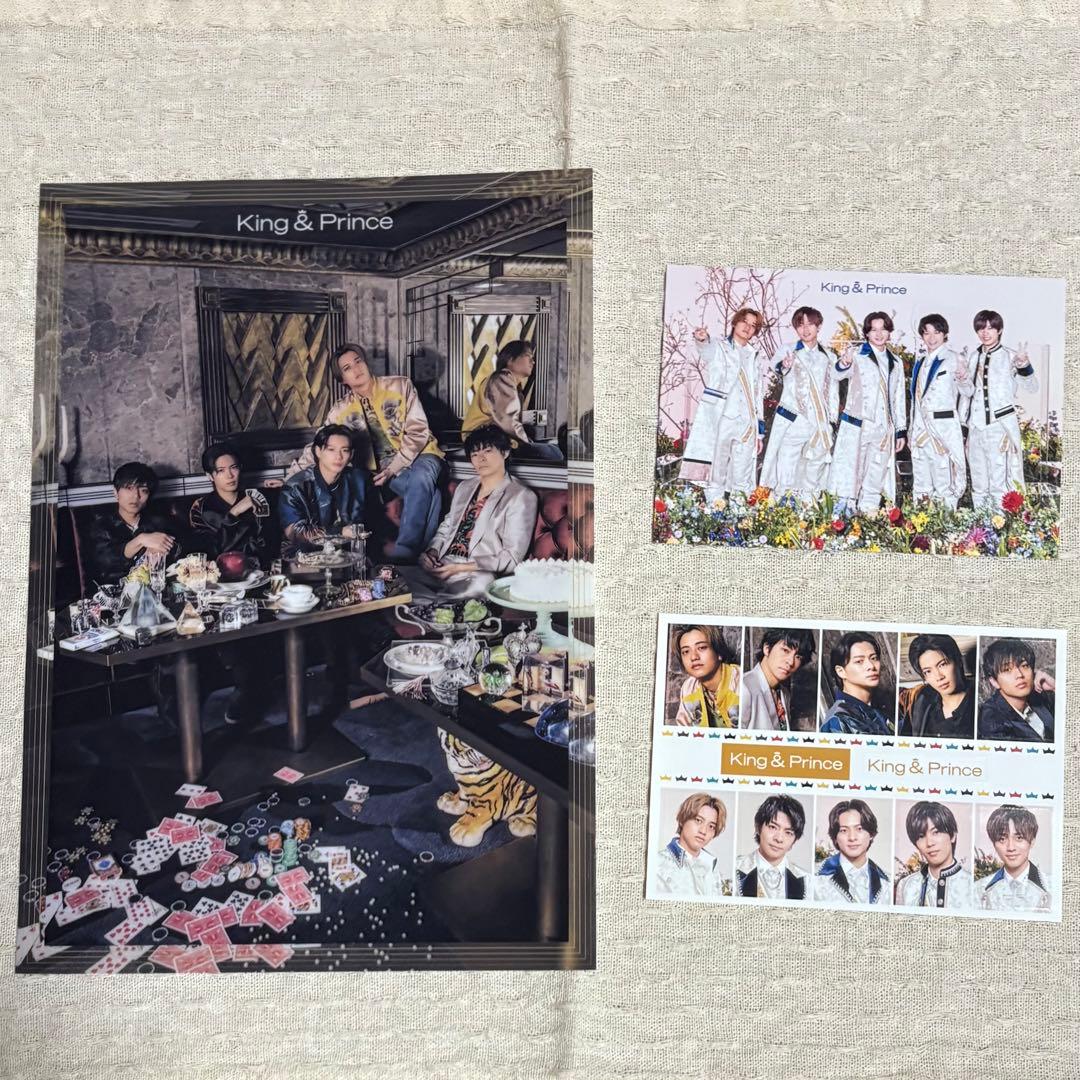 King&Prince CDまとめ売り特典付き