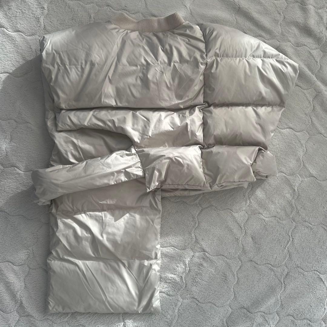 UN3D. ダウンマフラー アンスリード ショートベスト ダウンベスト　完売品