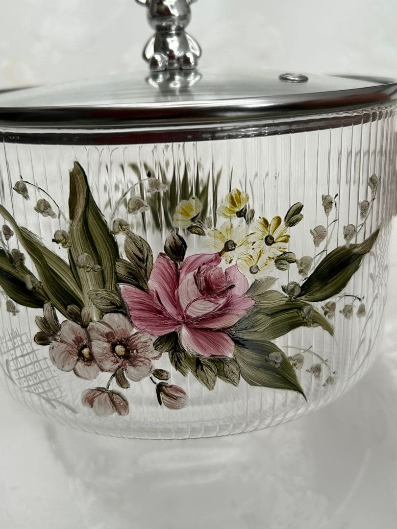 ❗️手書き　ガラスのお鍋