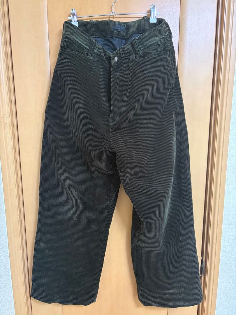 パンツ omar afridi corduroy trotti trousers